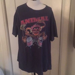 Muppets XL t shirt featuring Animal